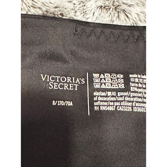NWOT Women’s Victoria's Secret Leopard Print Leggings with side pockets and hidd - Picture 4 of 8